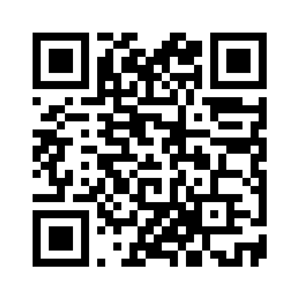 QR code that opens the Designed to Soar donation page